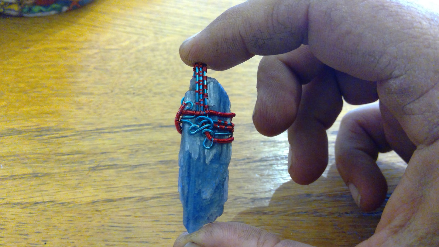 Wire wrap necklace