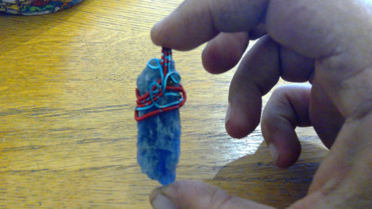 Wire wrap necklace